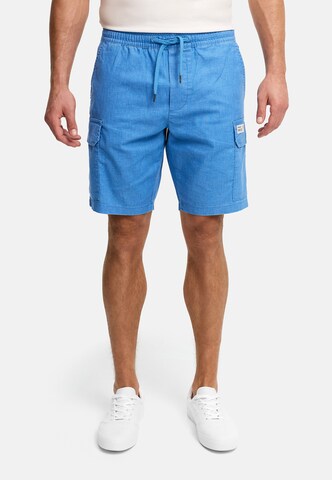 Regular Pantalon chino ' INCorry ' INDICODE JEANS en bleu : devant