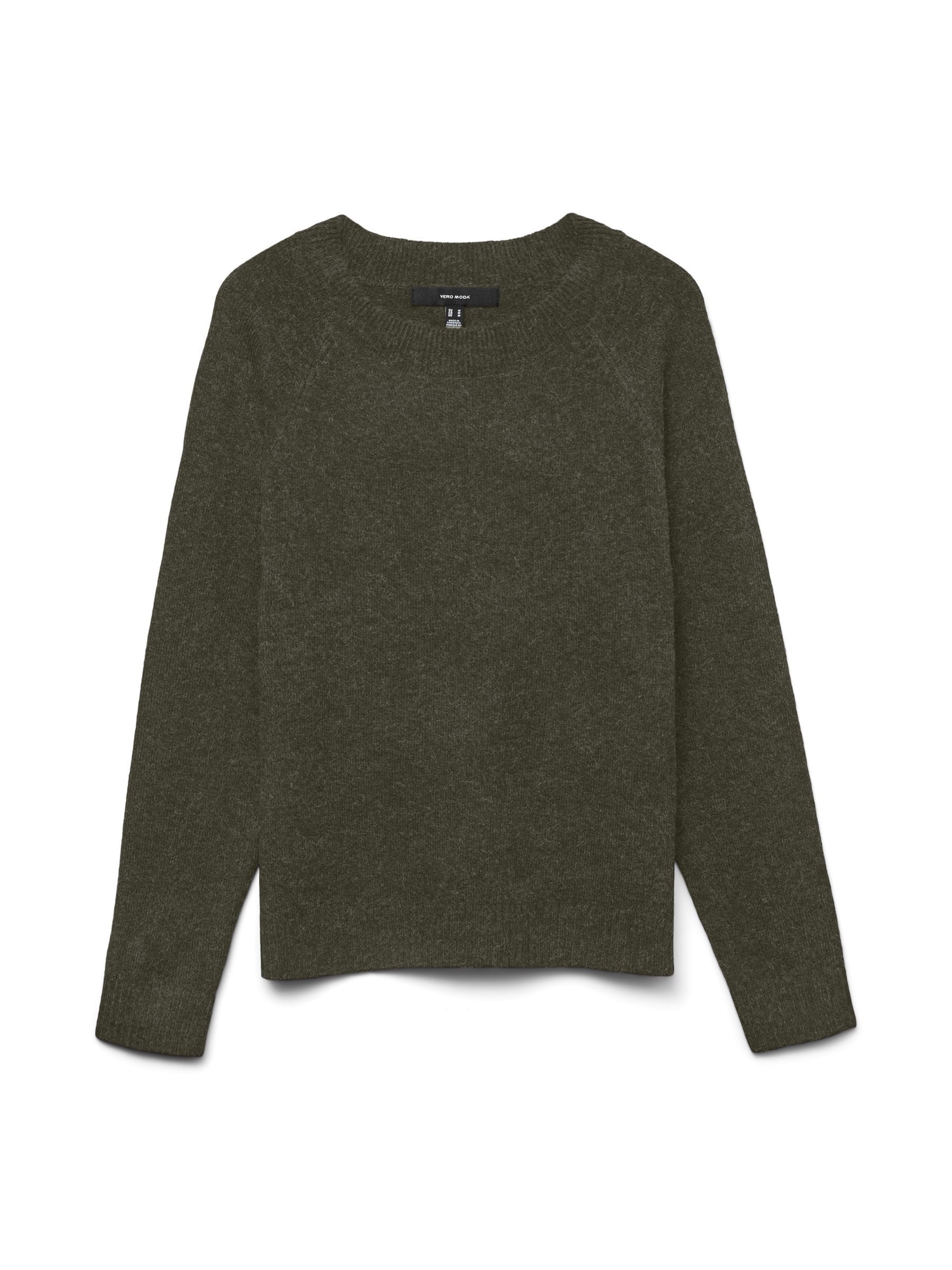 VERO MODA Sweater 'VMDoffy' in Green: front