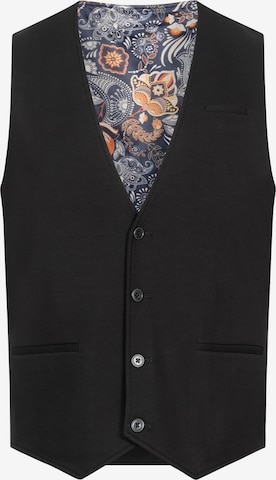 Gilet de costume 'Ezra' JEFF en noir : devant
