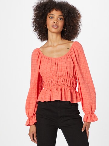 NEW LOOK Blouse in Orange: front