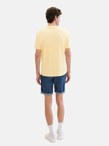 TOM TAILOR DENIM Regular Shorts in Blau