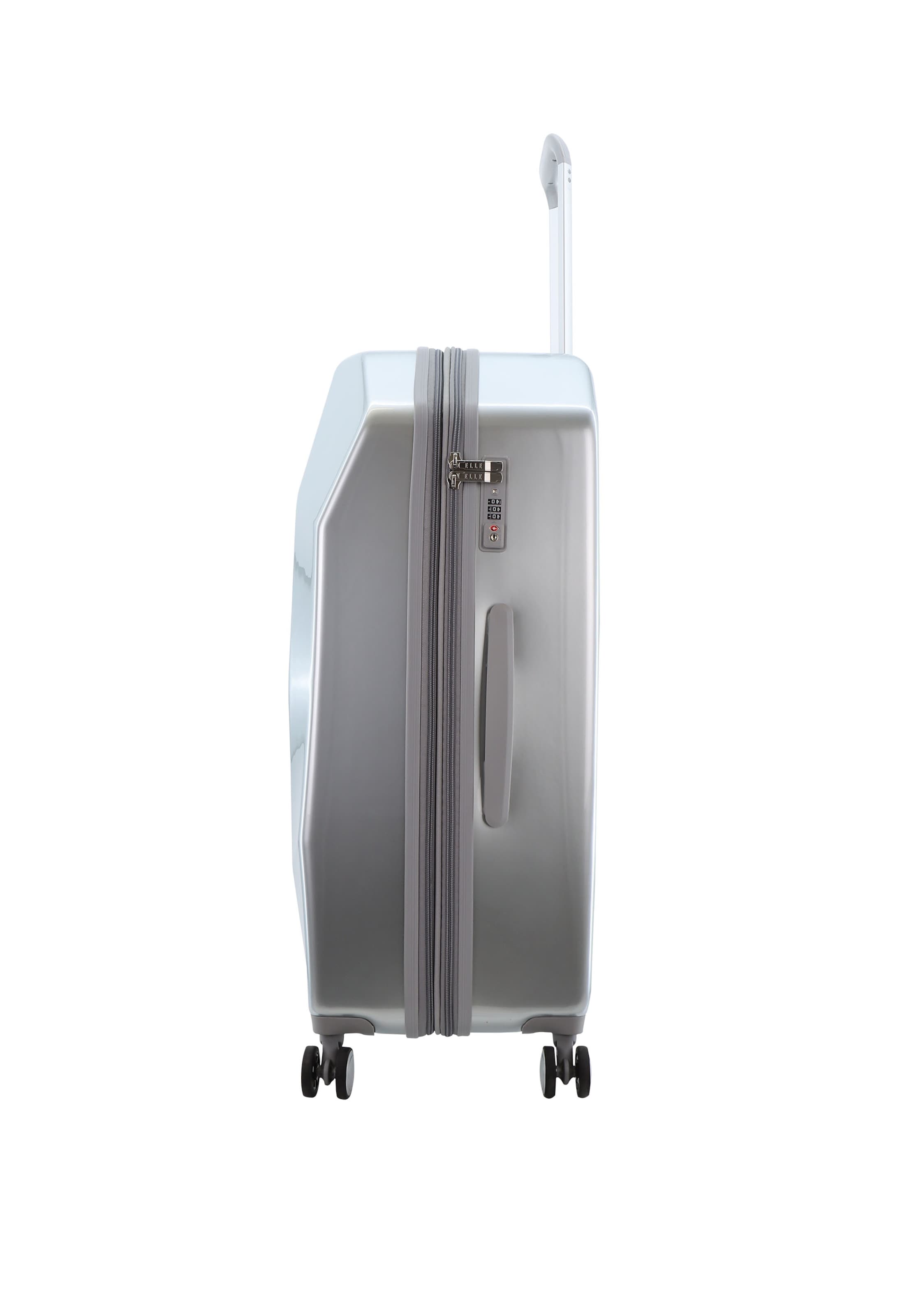ELLE Suitcase Set 'ELLE' in Silver
