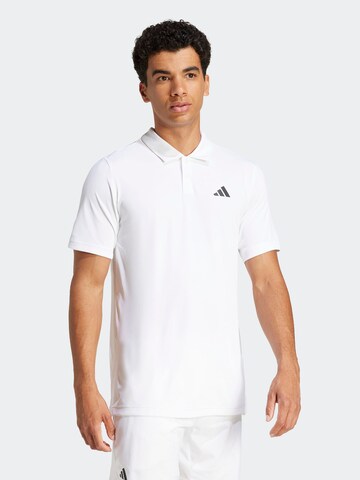 T-Shirt fonctionnel 'Club' ADIDAS PERFORMANCE en blanc : devant