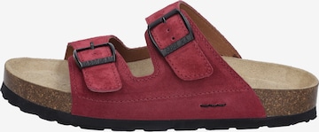 JOSEF SEIBEL Muiltjes 'Hermine 06' in Rood: voorkant