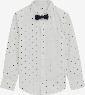 WE Fashion Regular Fit Paita värissä valkoinen: etupuoli