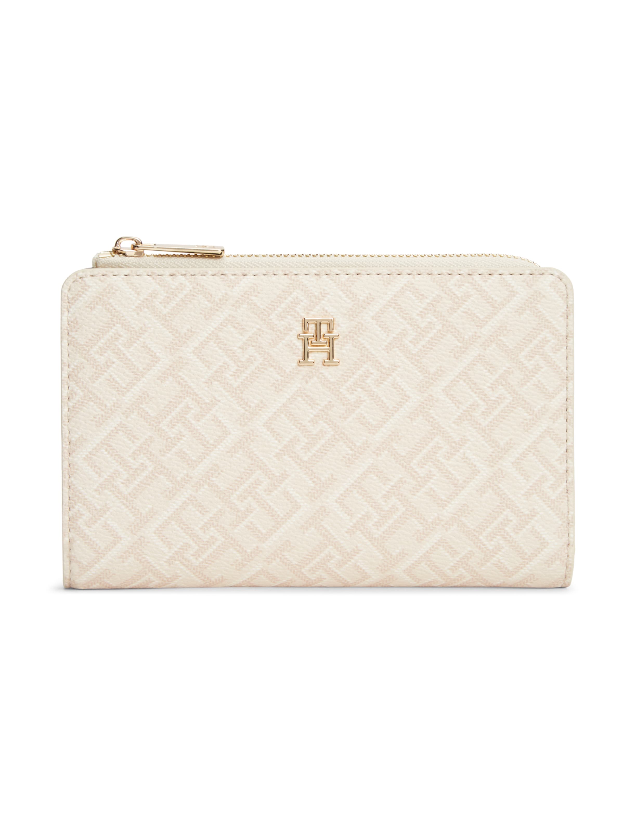 TOMMY HILFIGER Plånbok i beige: framsida