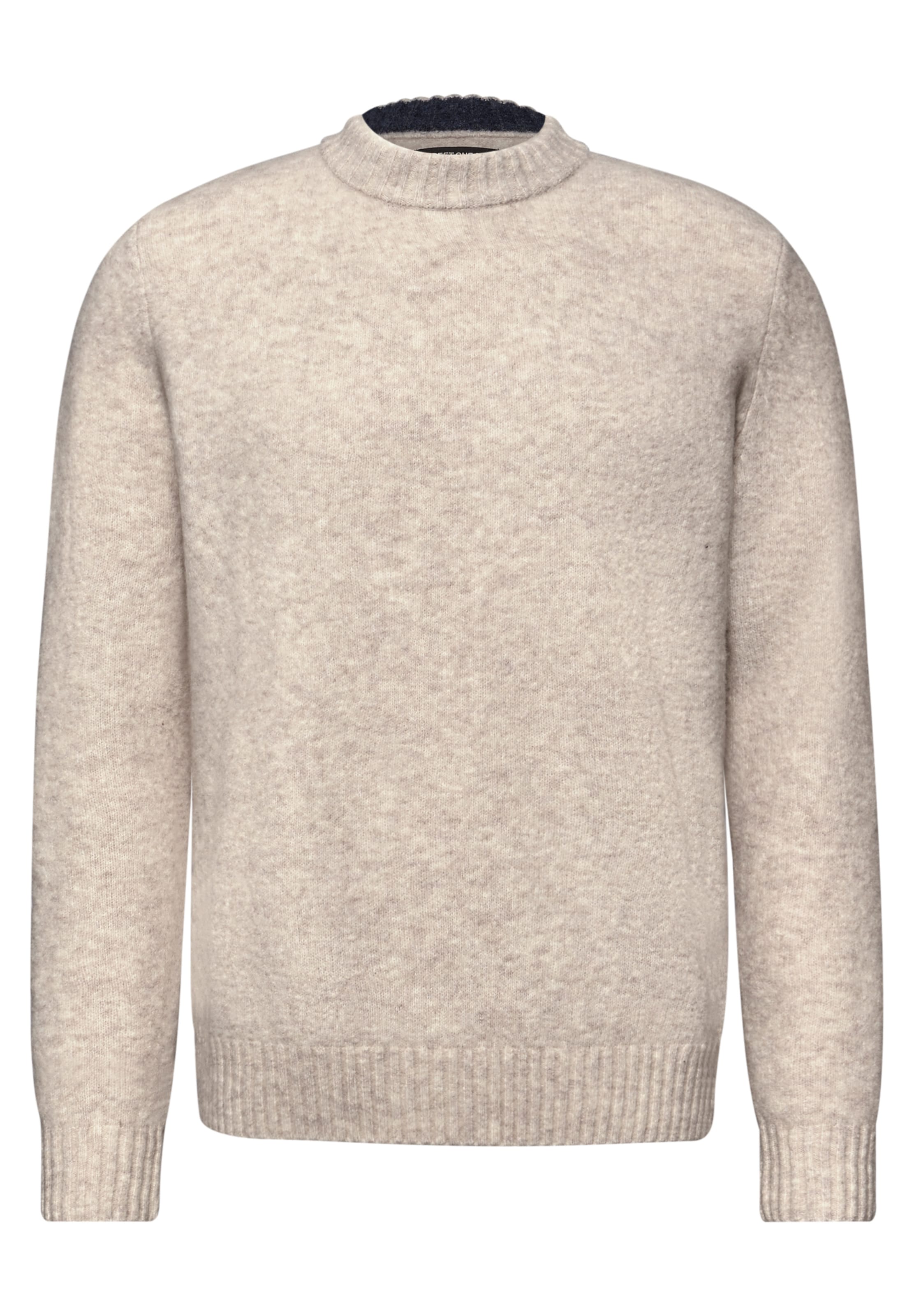 Street One MEN Pullover in Beige: Vorderseite