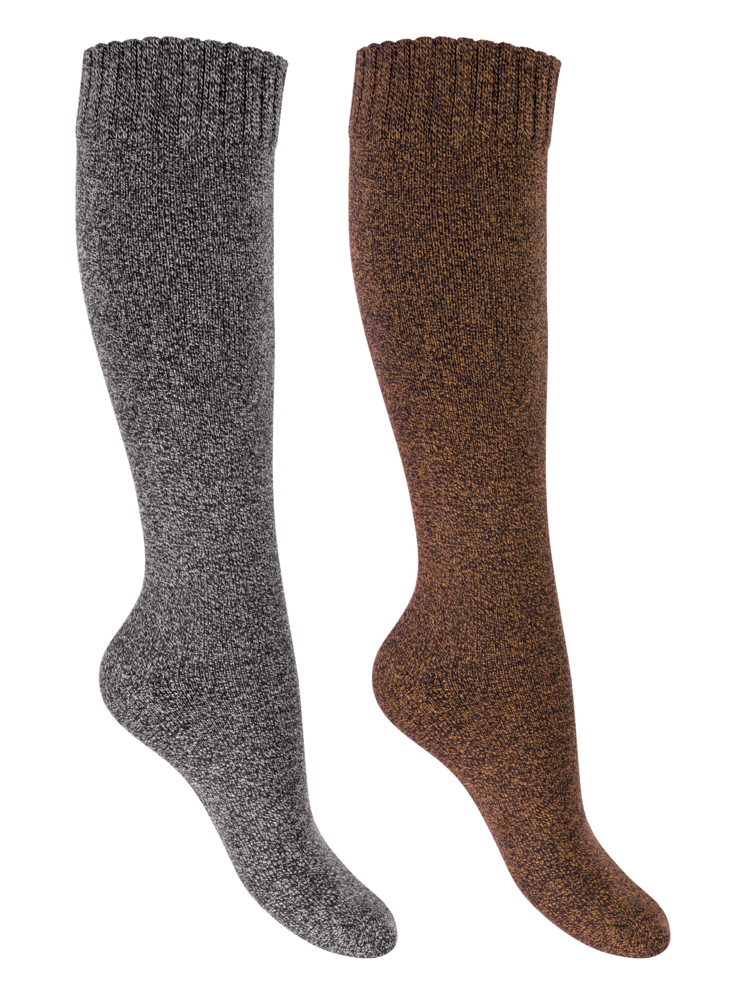 footstar Kniestrümpfe 'Winter Comfort' in Braun: Vorderseite