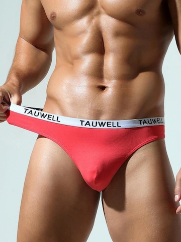 TAUWELL Panty 'Ripped' in Red: front