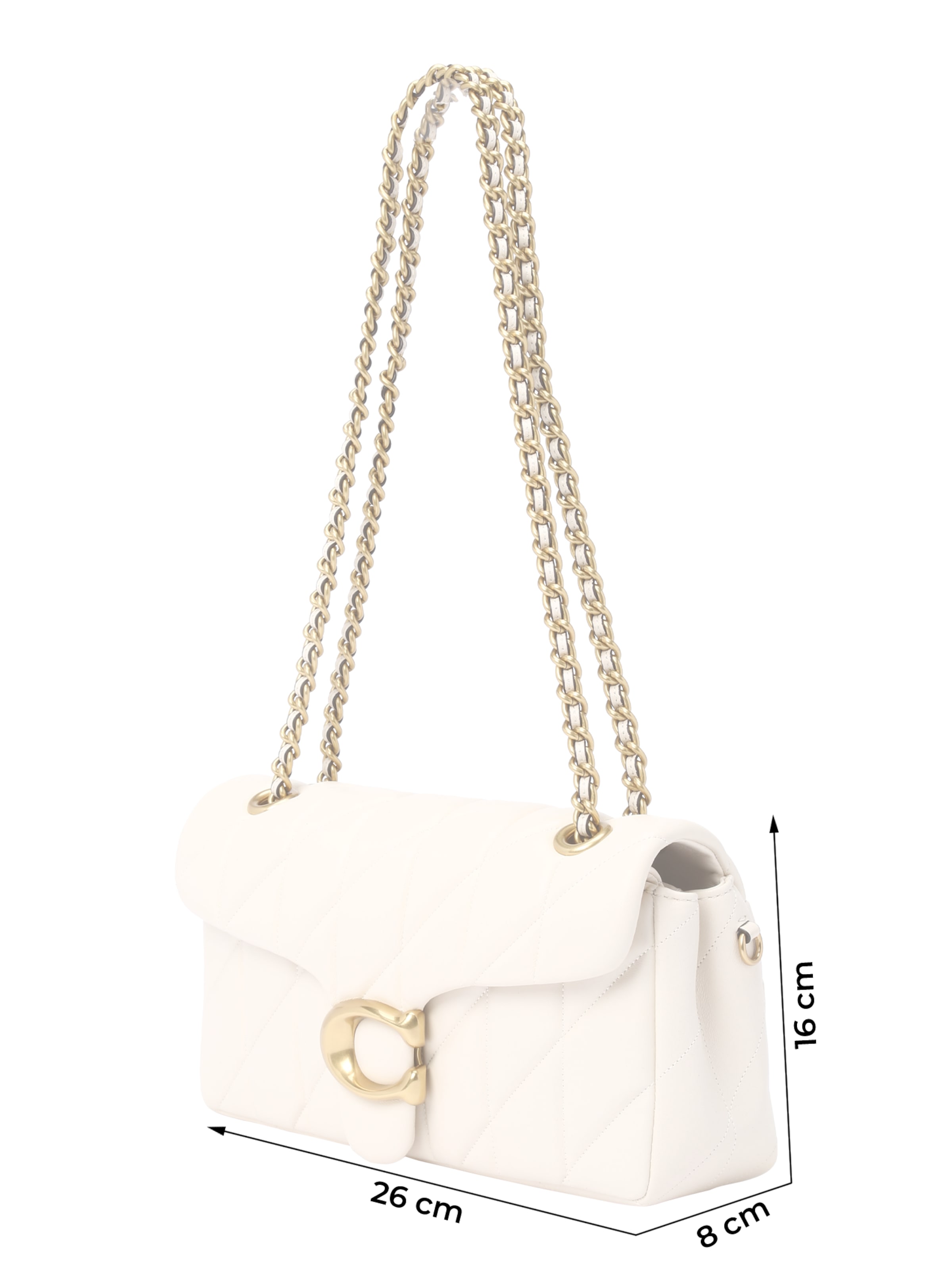 COACH Olkalaukku 'TABBY' värissä beige