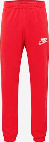 Nike Sportswear Παντελόνι σε κόκκινο: μπροστά