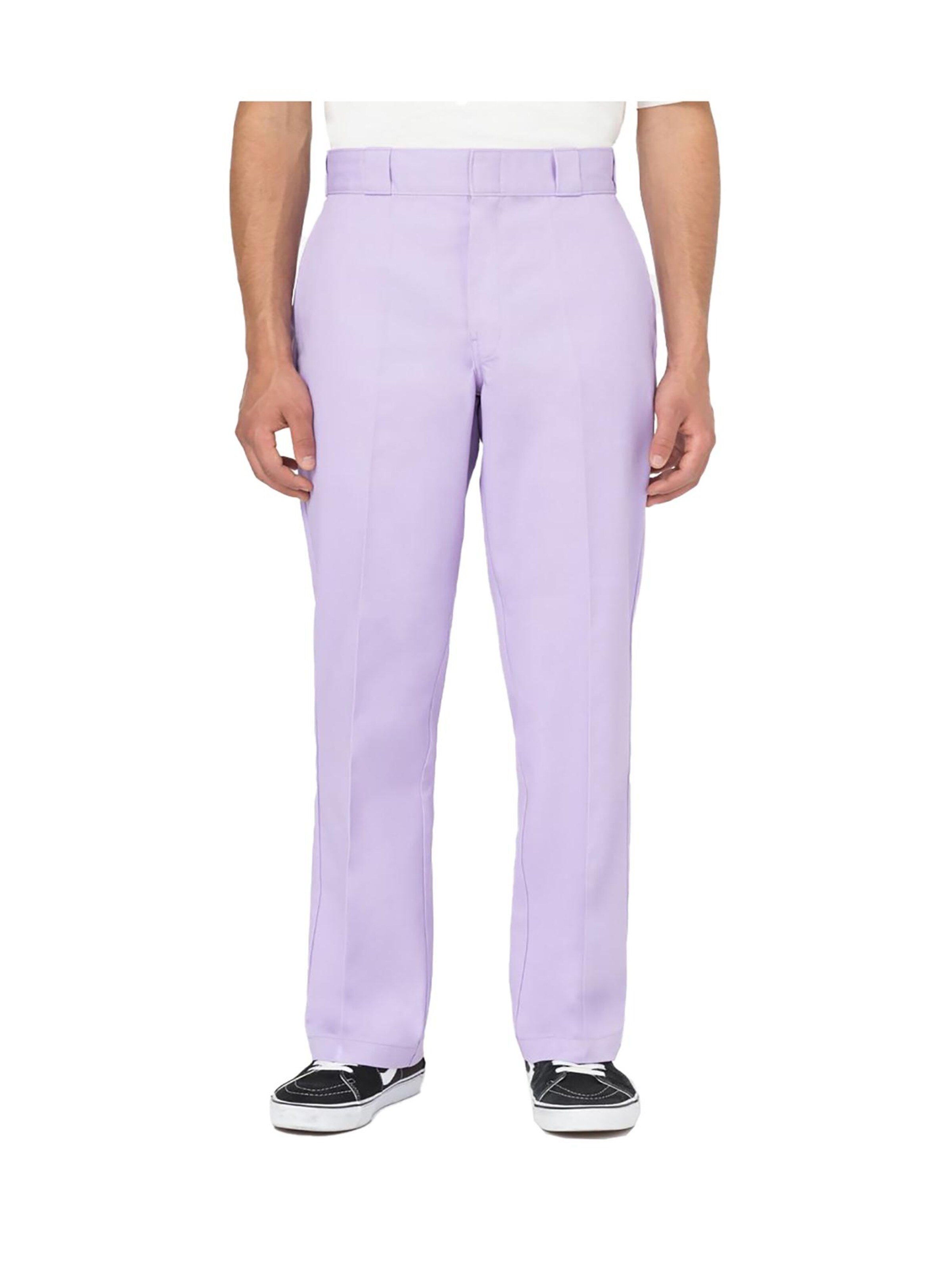 DICKIES Regular Pants '874' in Purple: front