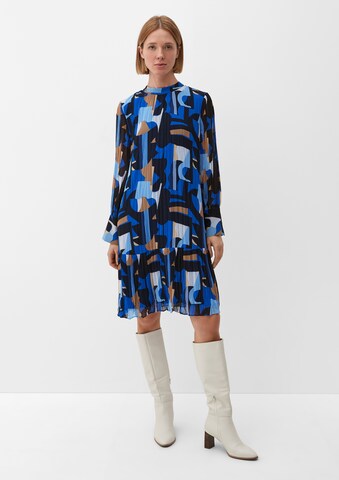 s.Oliver BLACK LABEL Kleid in Blau: Vorderseite