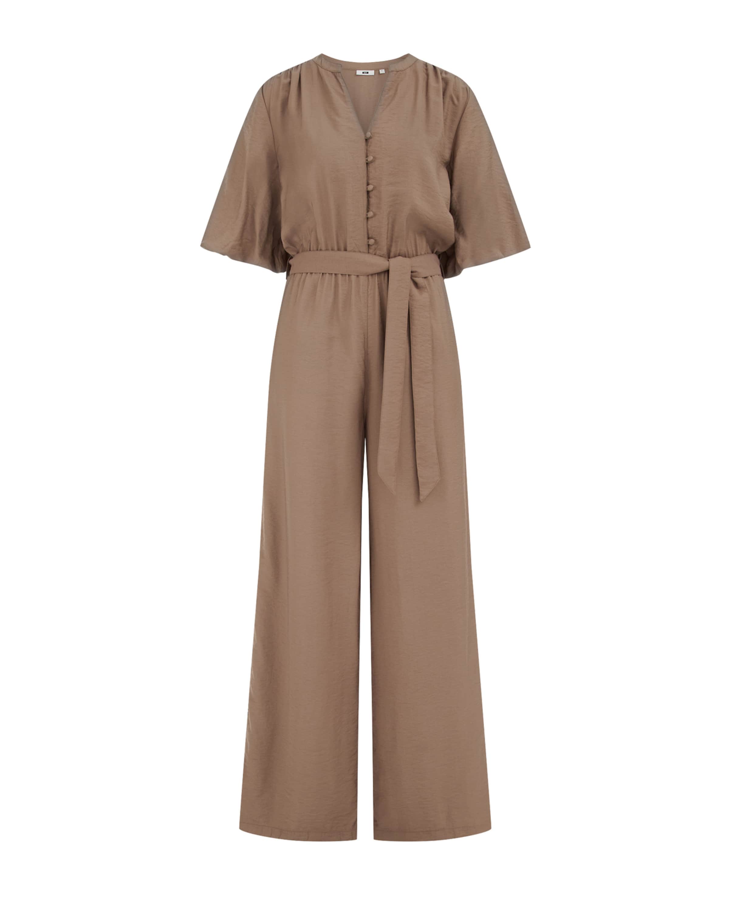 WE Fashion Jumpsuit i taupe, Produktvisning