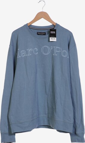 Marc O'Polo Sweatshirt & Zip-Up Hoodie in XXXL in Blue: front