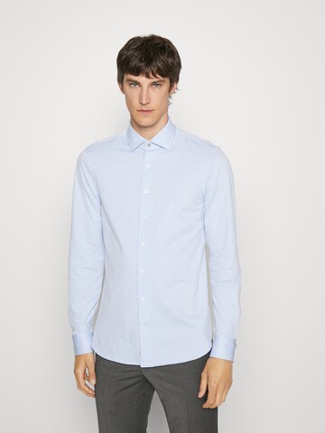 Michael Kors Regular fit Button Up Shirt in Blue: front