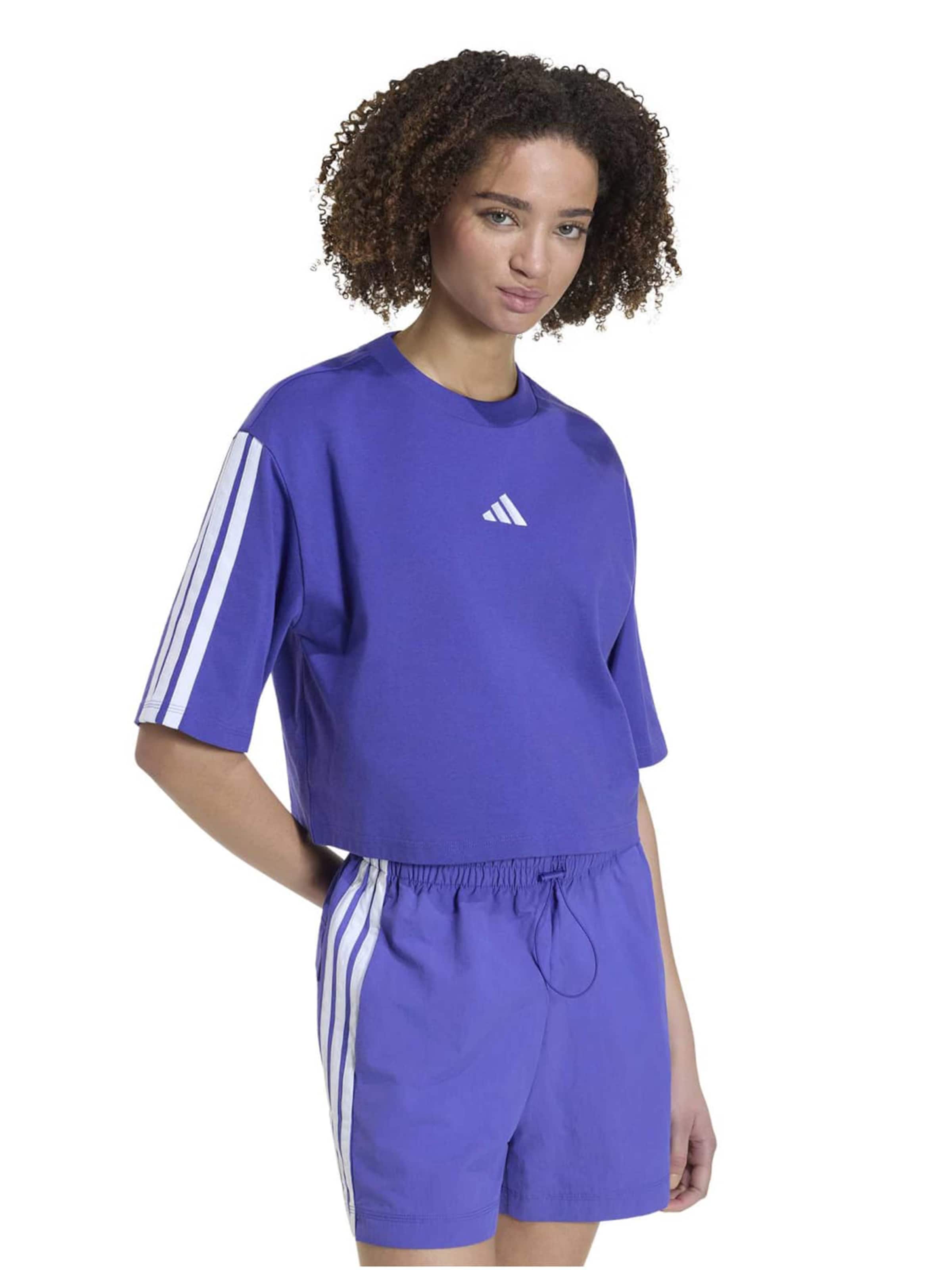 ADIDAS SPORTSWEAR Λειτουργικό μπλουζάκι σε μπλε: μπροστά