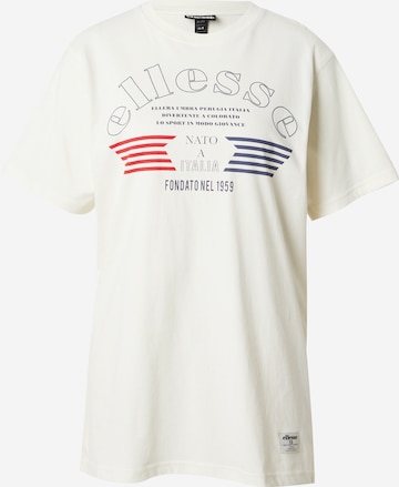 ELLESSE Shirt 'Nirette' in Wit: voorkant