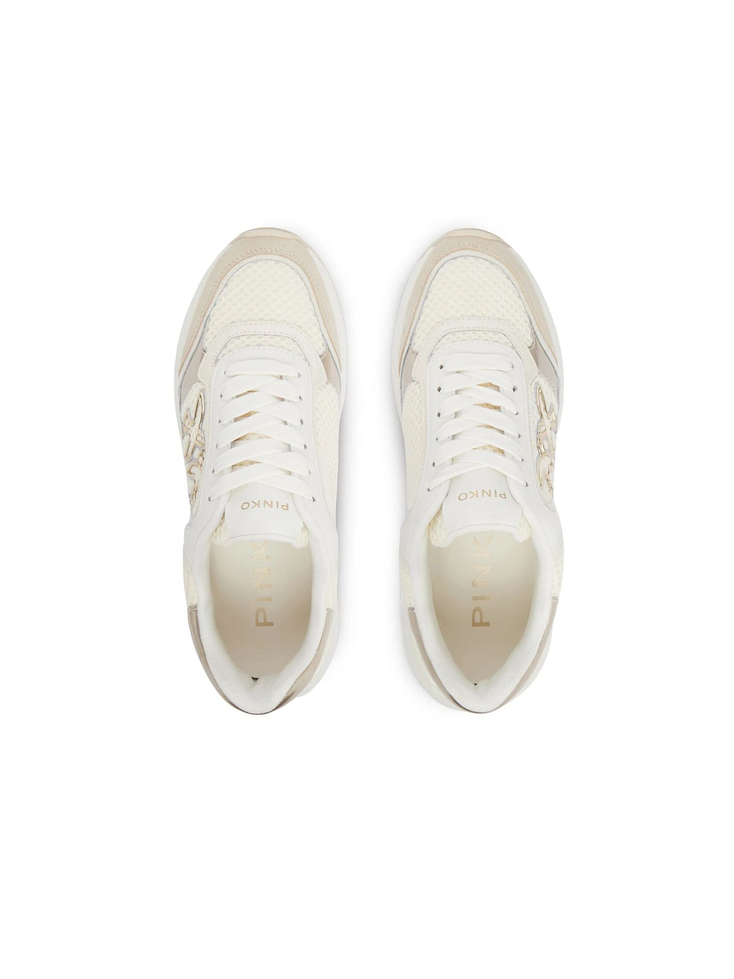 PINKO Platform trainers 'Gem 11' in Beige