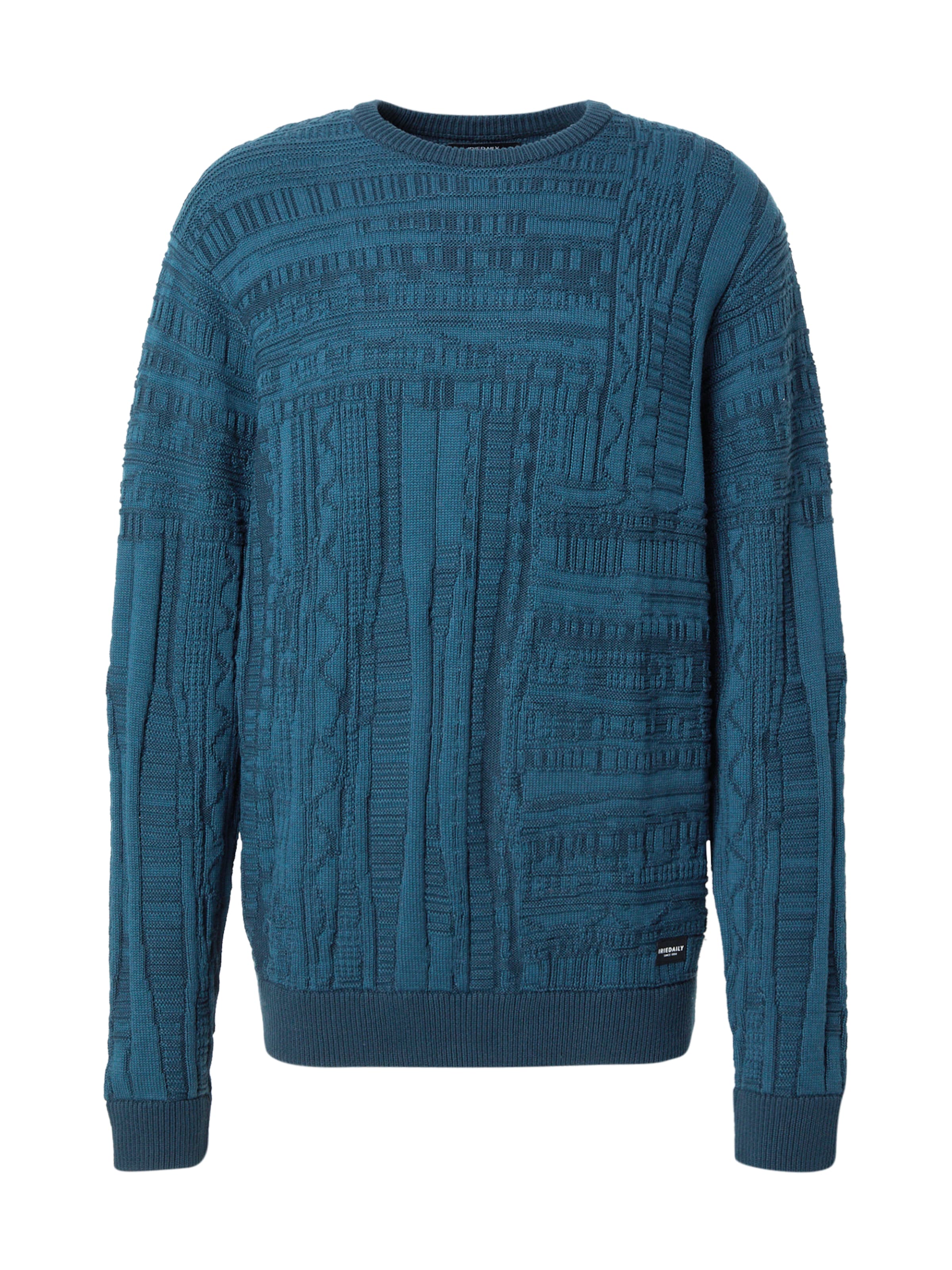 Iriedaily Pullover 'Theo' in Blau: Vorderseite