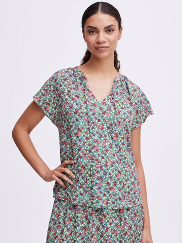 b.young Blouse in Blauw: voorkant