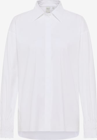 ETERNA Blouse in Wit: voorkant