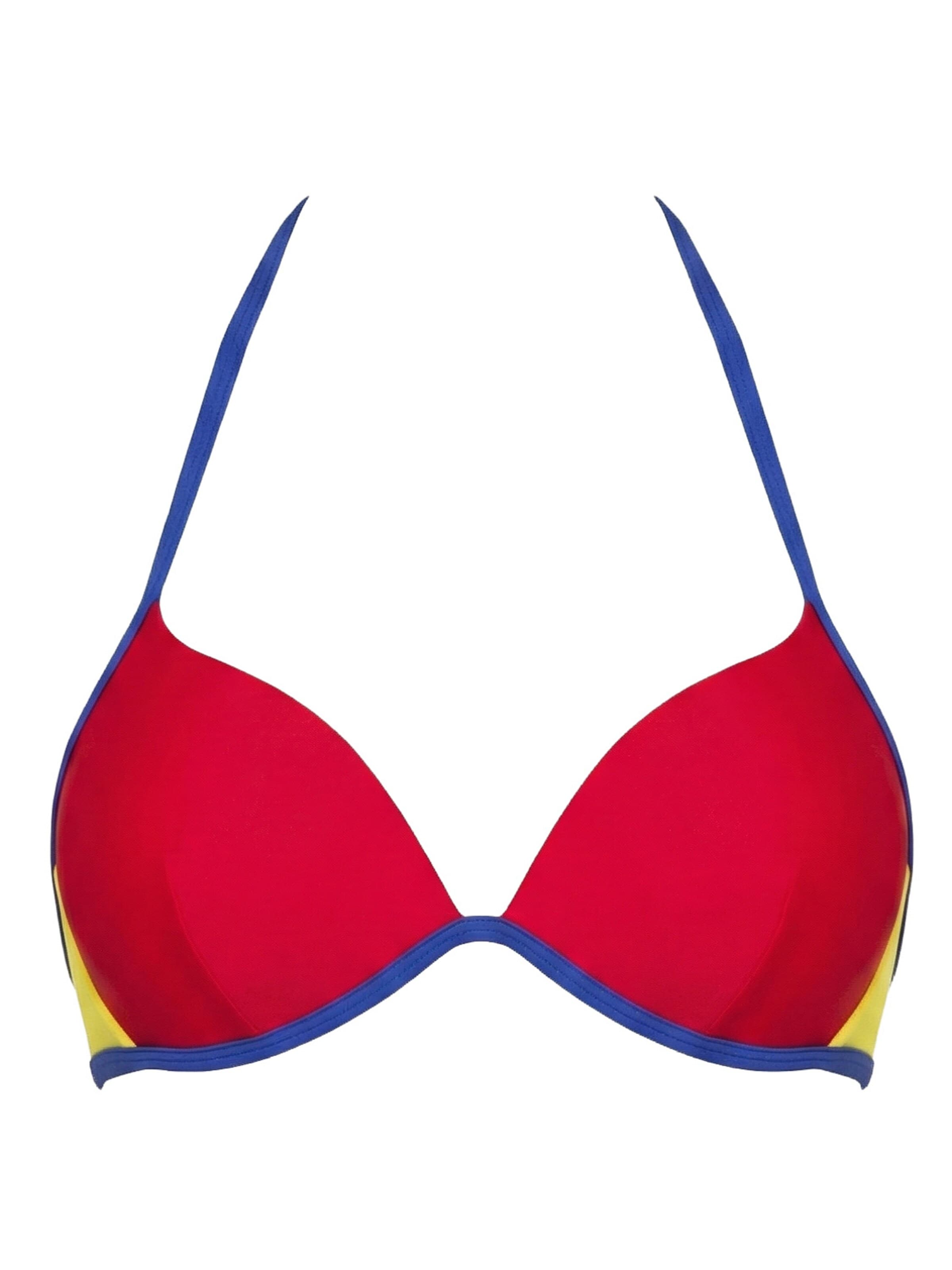 Marko Push-up Góra bikini 'Aitana' w kolorze czerwony: przód