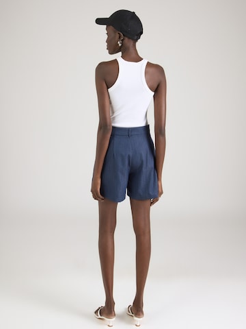 ABOUT YOU - regular Pantalón plisado 'Dana' en azul