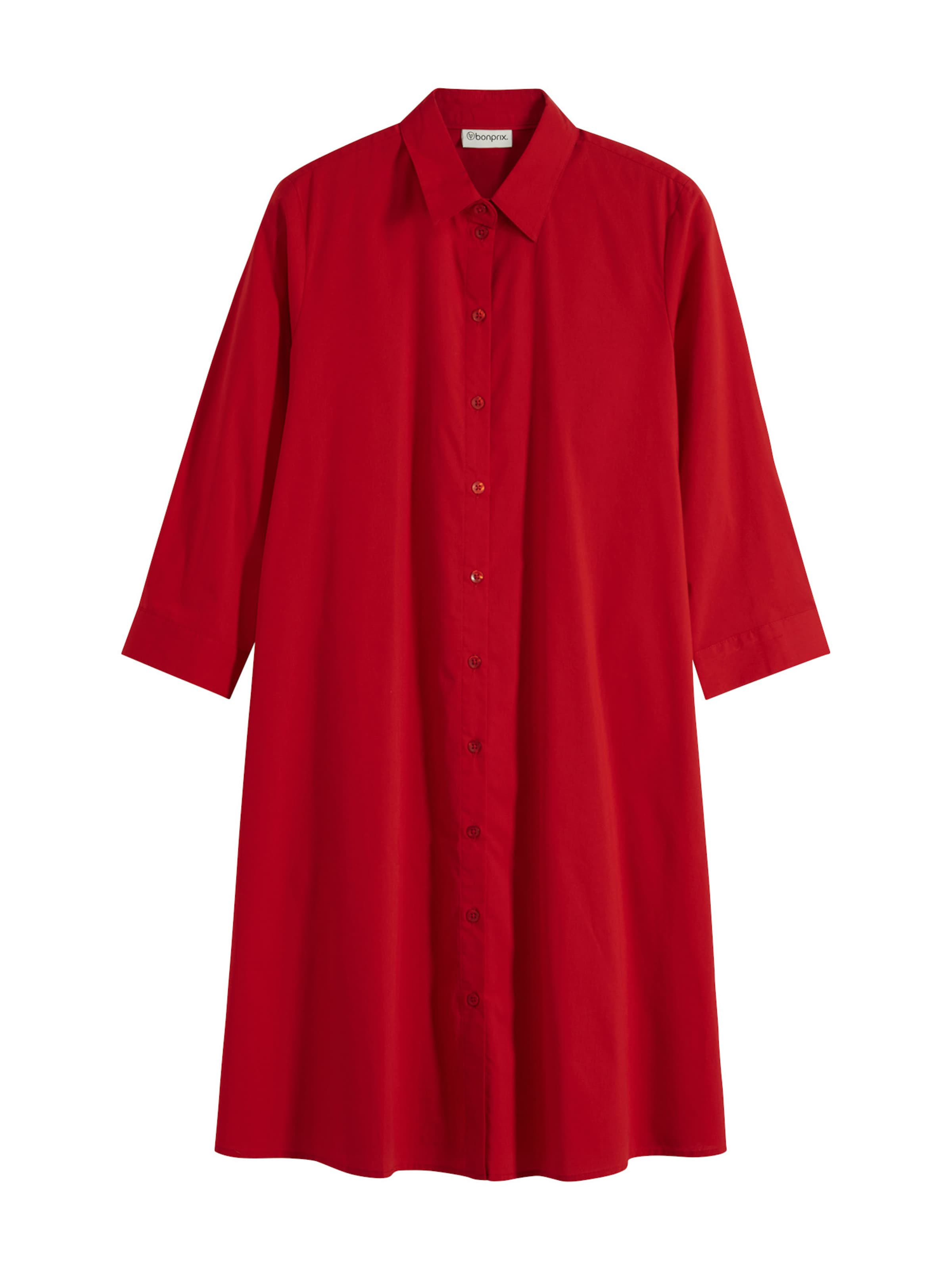 bonprix Blousejurk in Rood: voorkant