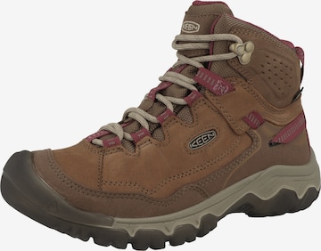Boots 'Targhee' di KEEN in marrone: frontale