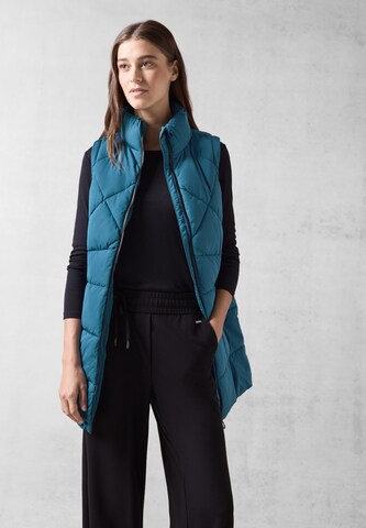 CECIL Vest in Blue: front