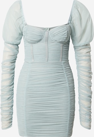 Misspap Φόρεμα κοκτέιλ σε μπλε: μπροστά