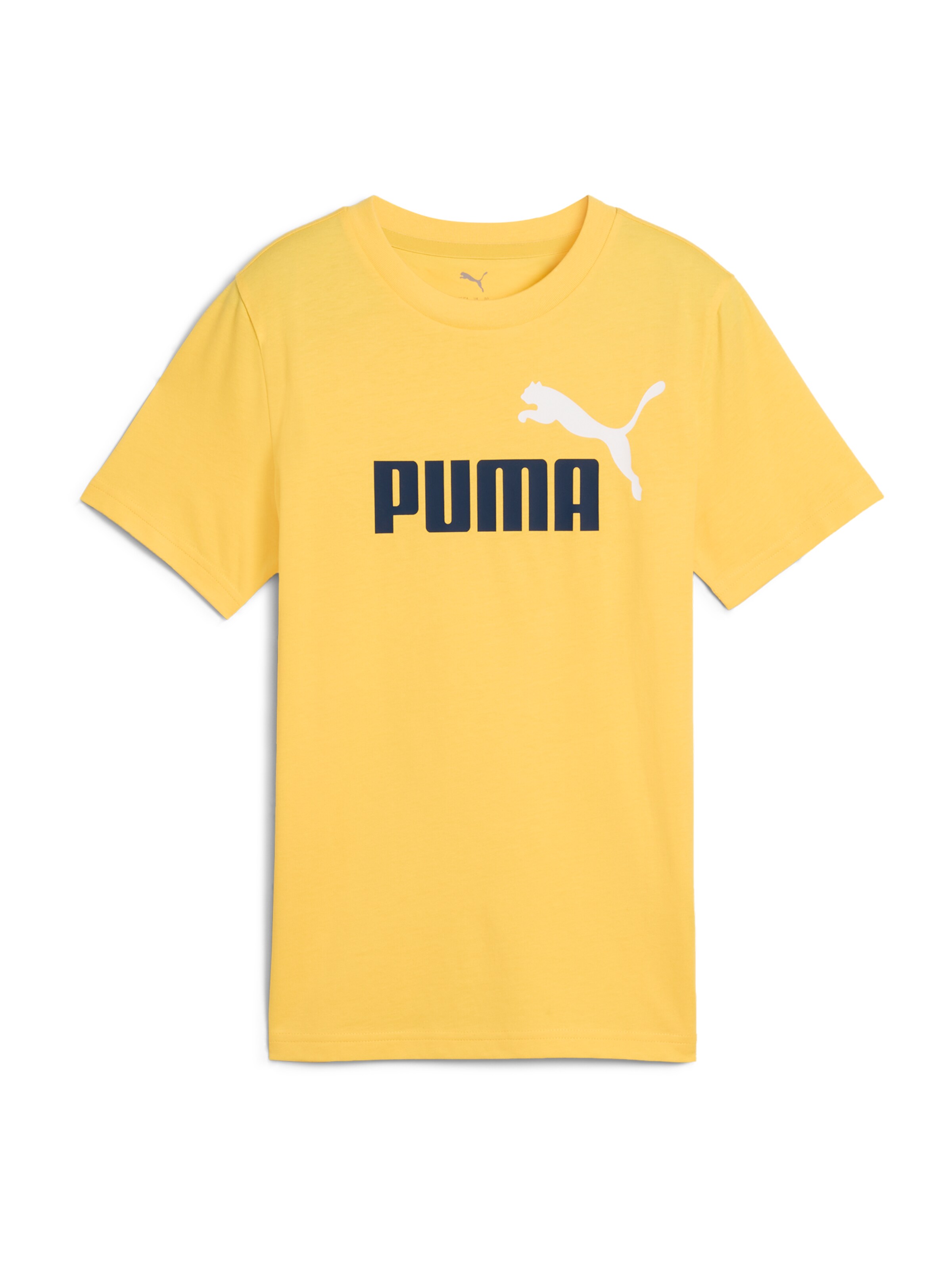 PUMA Koszulka 'ESS No.1' w kolorze żółty: przód