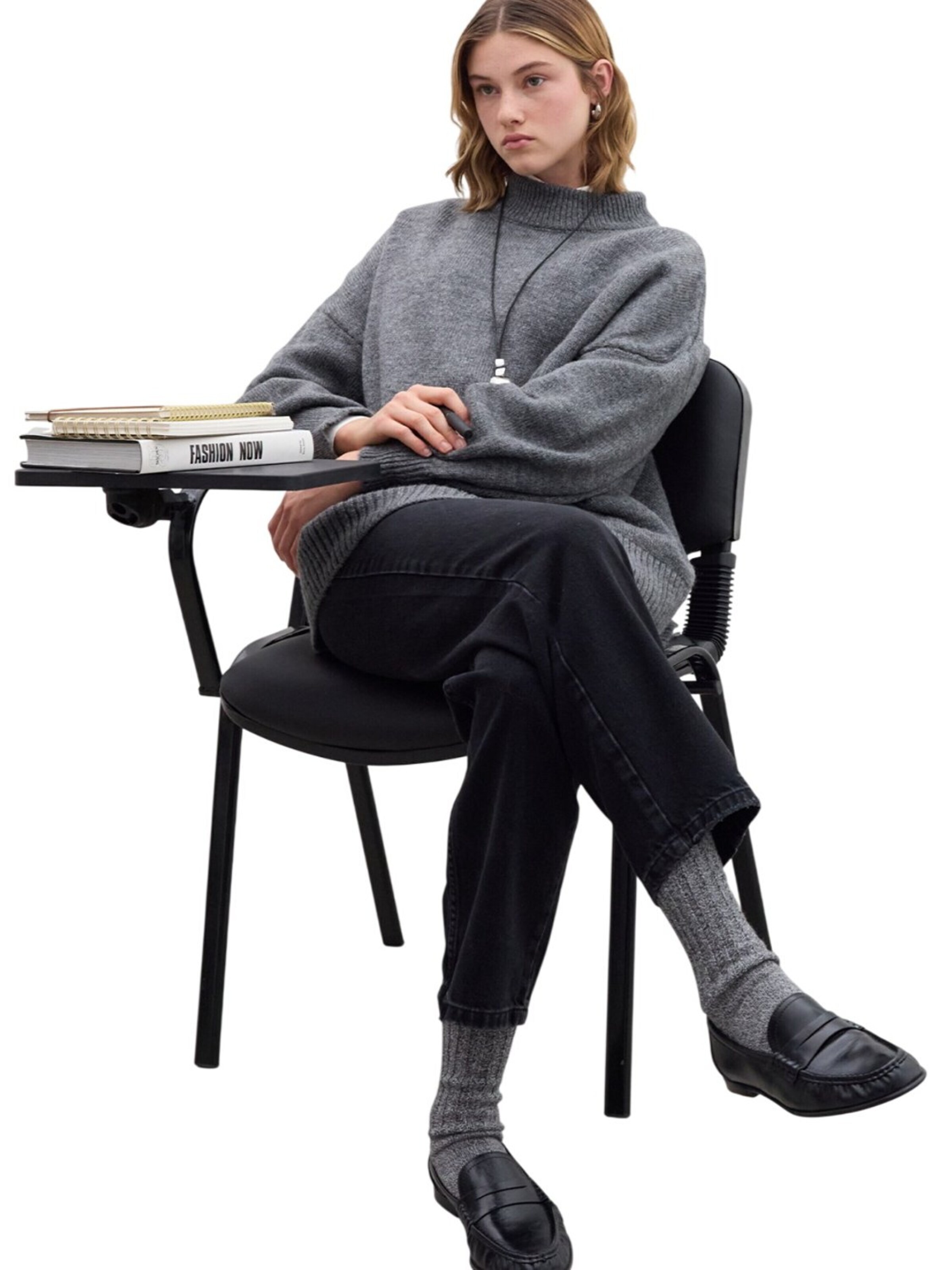 MANUKA Pullover in Grau