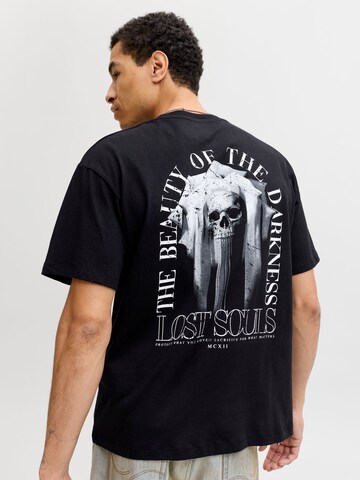 JACK & JONES - Camiseta en negro