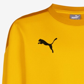 PUMA Athletic Sweatshirt 'Team Goal 23' in Yellow