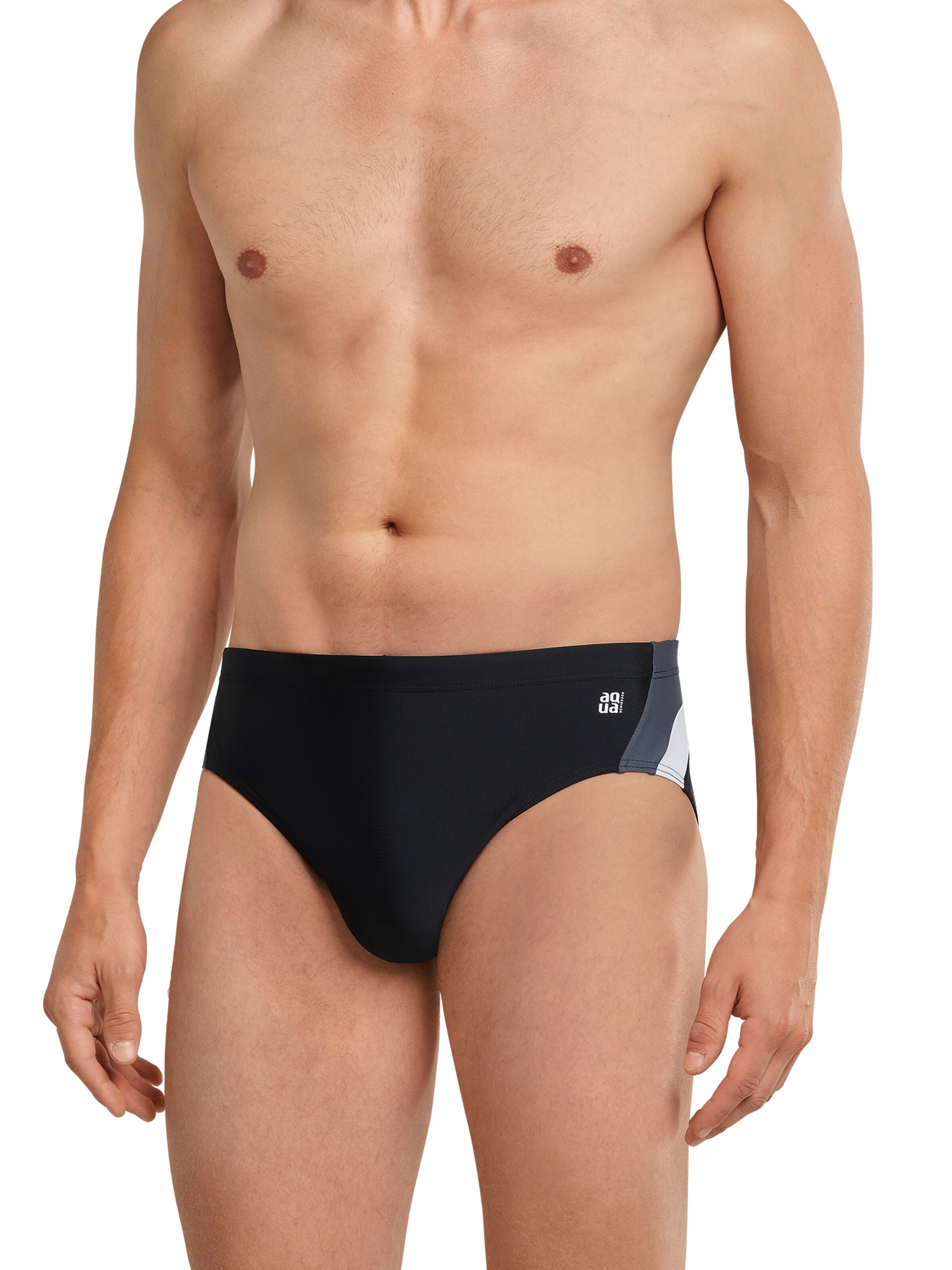 Maillot de bain 'Aqua Natuical Active' SCHIESSER en noir