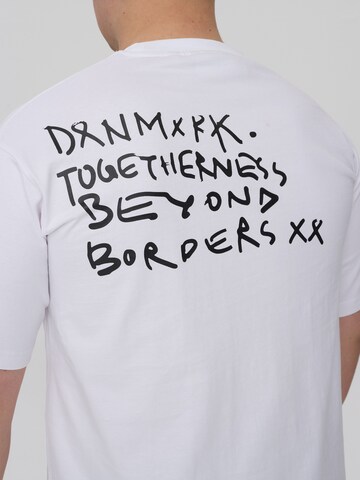 Dxnmxrk T-Shirt 'Gya' in Weiß