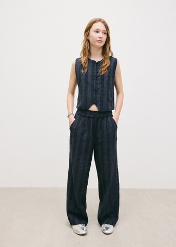 MANGO KIDS Loose fit Pants in Blue: front