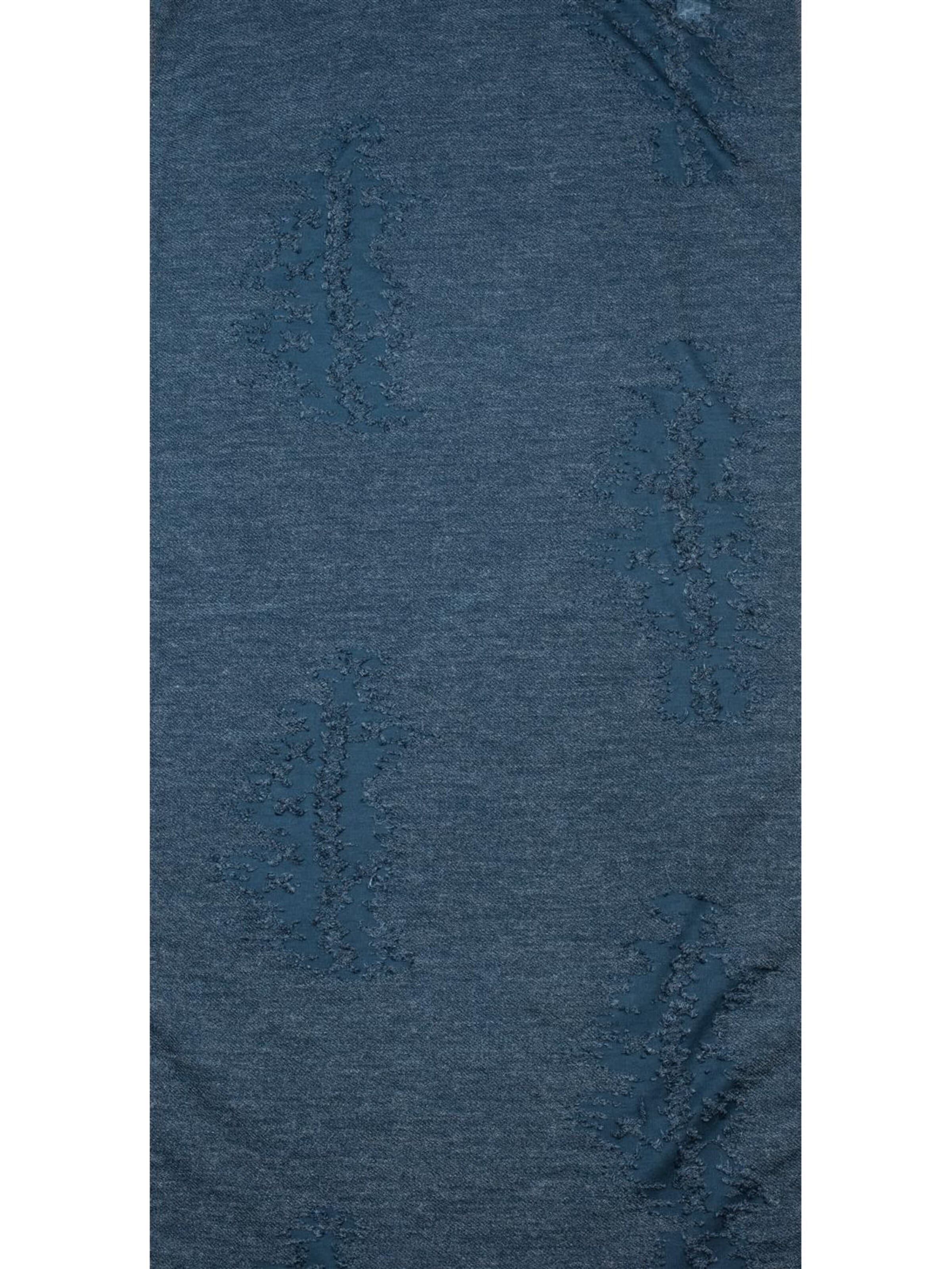 styleBREAKER Schlauchschal 'Loop Schal Destroyed Look'‌ in Blau