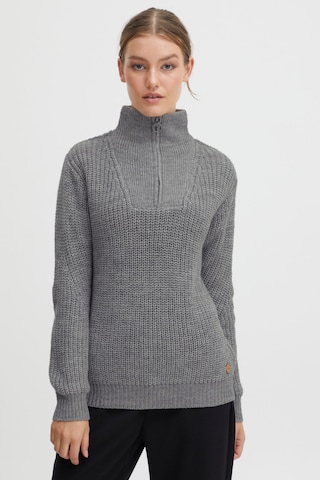 Oxmo Sweater 'Nancy' in Grey: front
