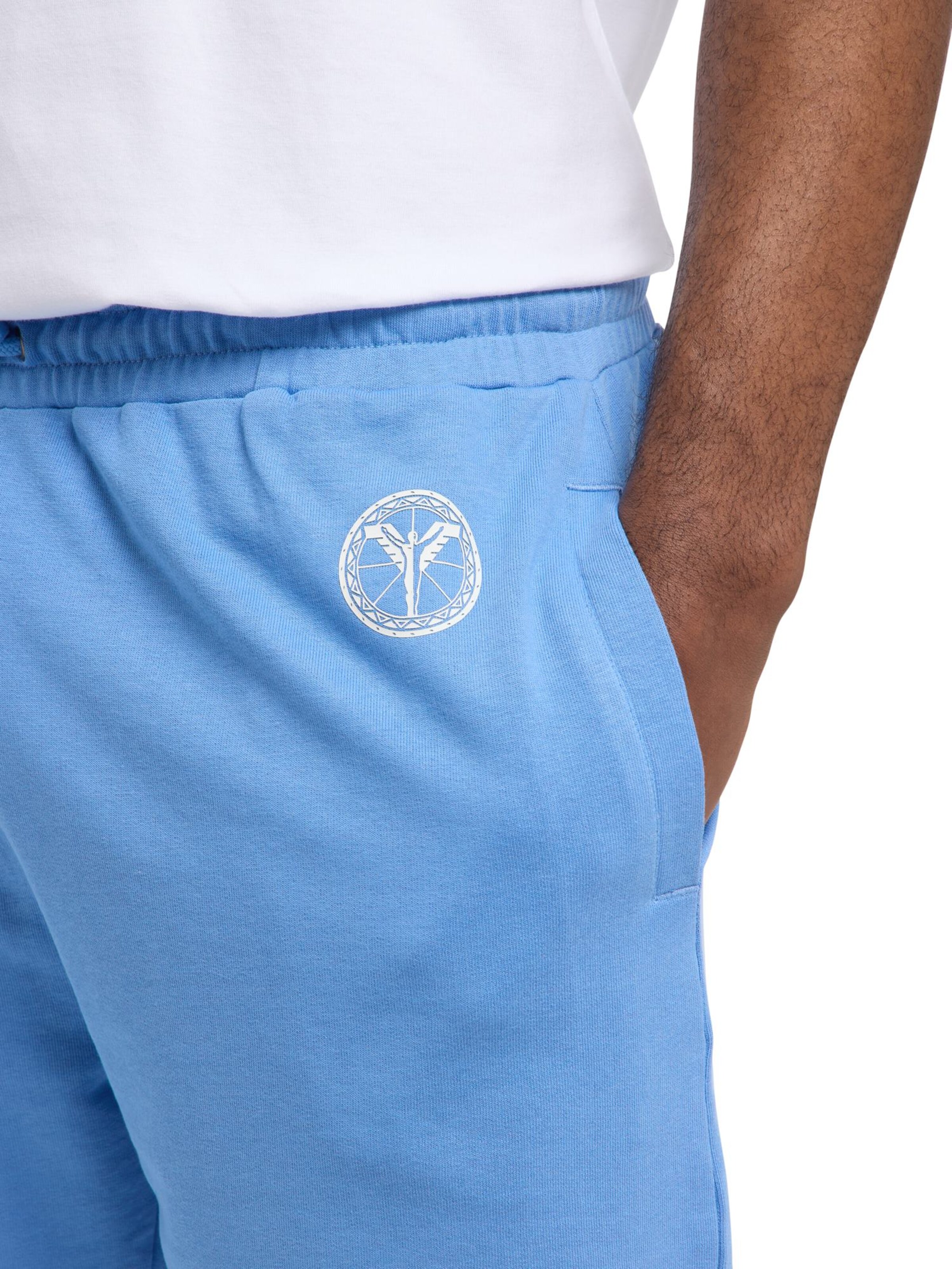 Carlo Colucci Regular Broek in Blauw