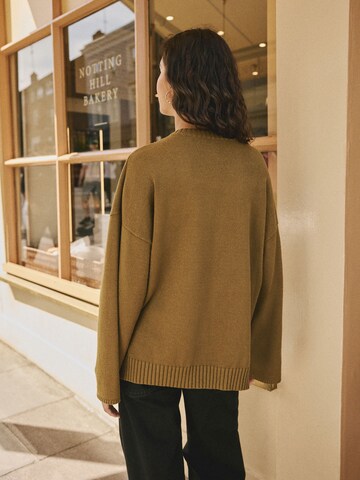 Rockett St George Kampsun 'Pouvoir Des Filles', värv roheline