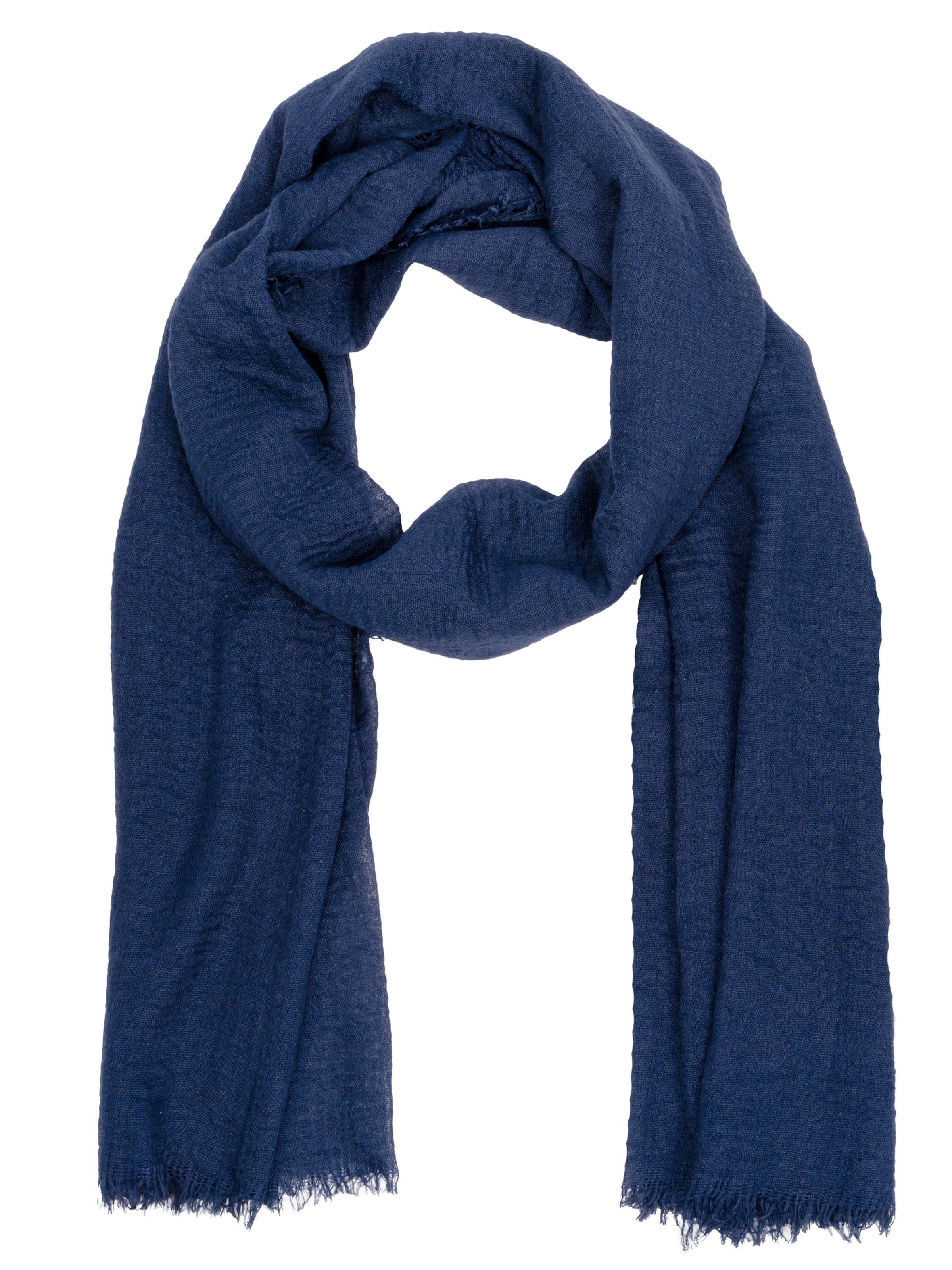 Écharpe 'Isabella' Seasons of April en bleu : devant