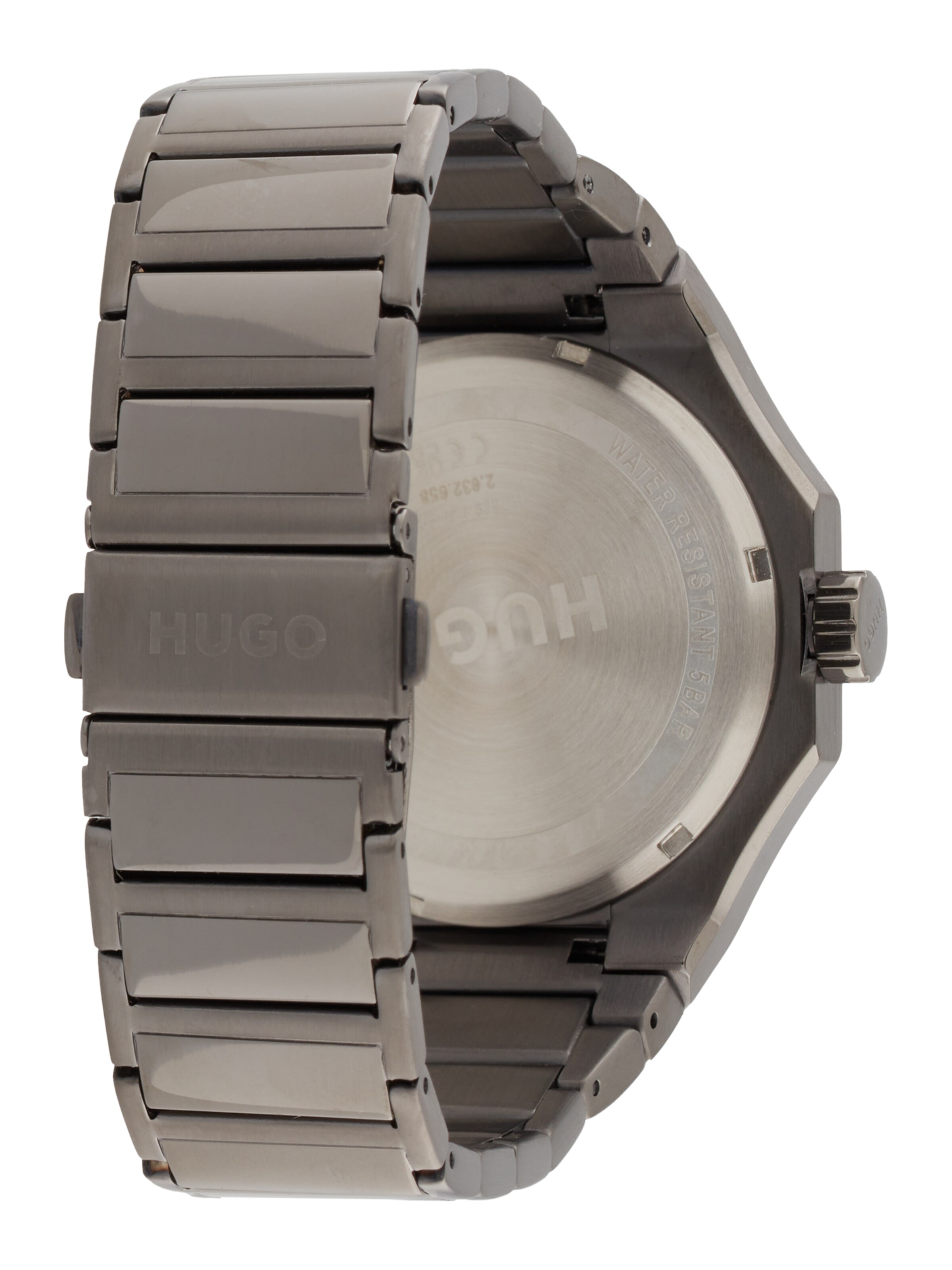 HUGO Analog Watch '#GRAIL SKELETON' in Grey