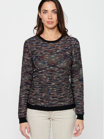 KOROSHI Sweater in Black: front