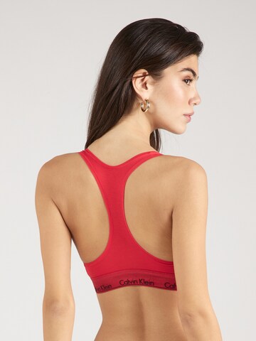 Calvin Klein Underwear - Soutien Bustier Soutien em vermelho