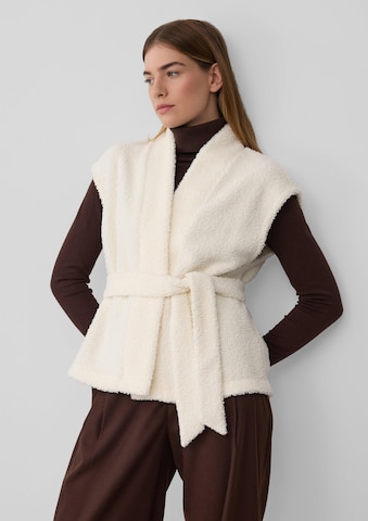 Cardigan s.Oliver en beige : devant