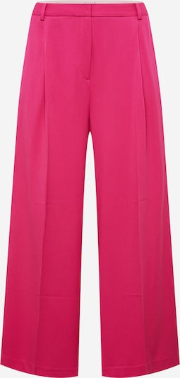 Pantaloni cutați Tommy Hilfiger Curve pe roz pitaya, Vizualizare produs