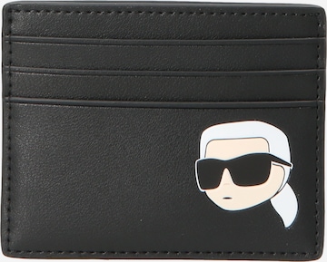 Karl Lagerfeld Etui 'Ikonik 2.0' in Zwart: voorkant